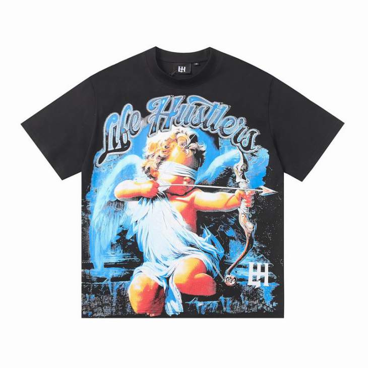 Picture of Life Hustlers T Shirts Short _SKULifeHustlersS-XLlctxH019385